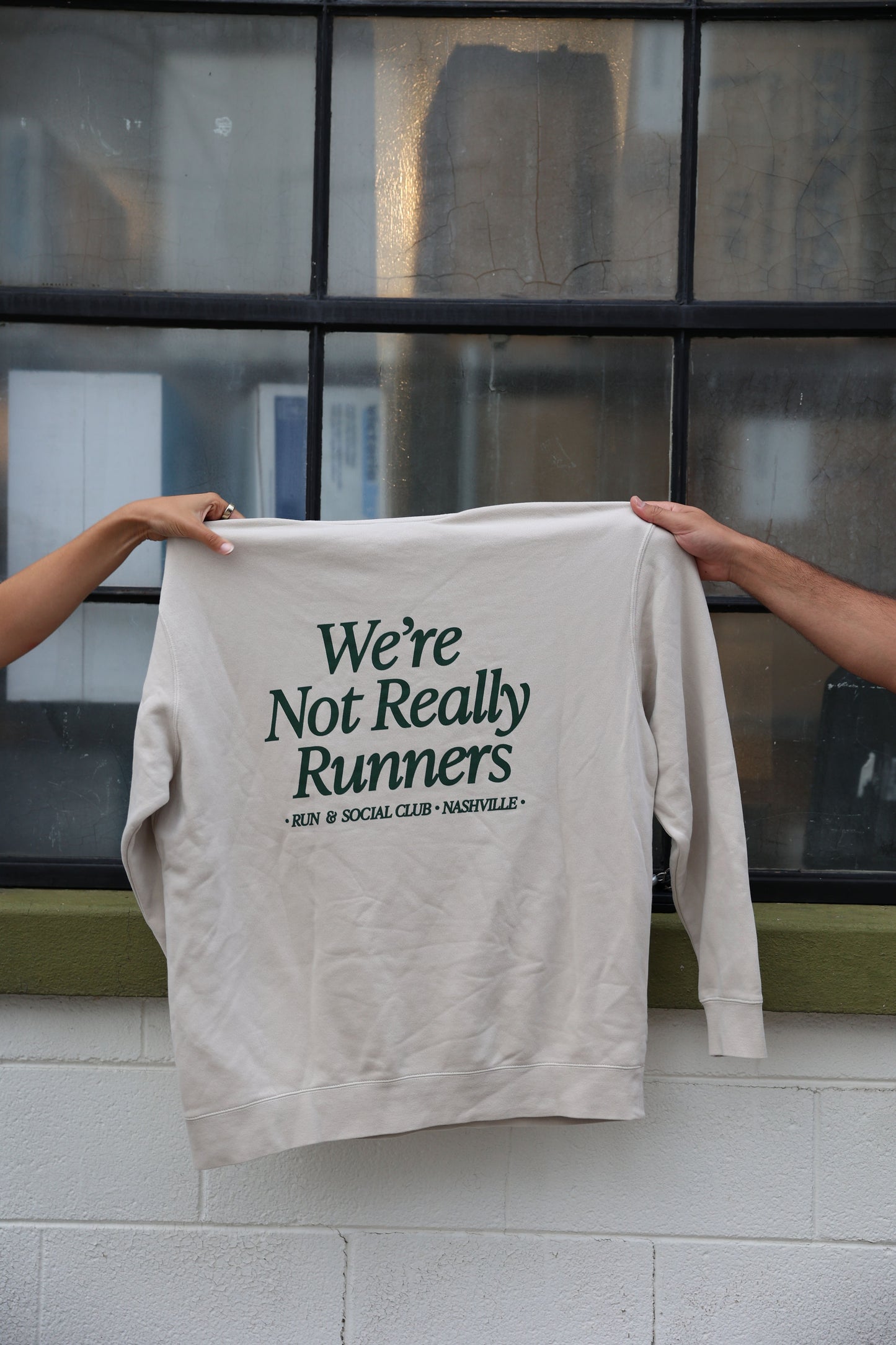 We're Not Really Runners Everyday Crewneck